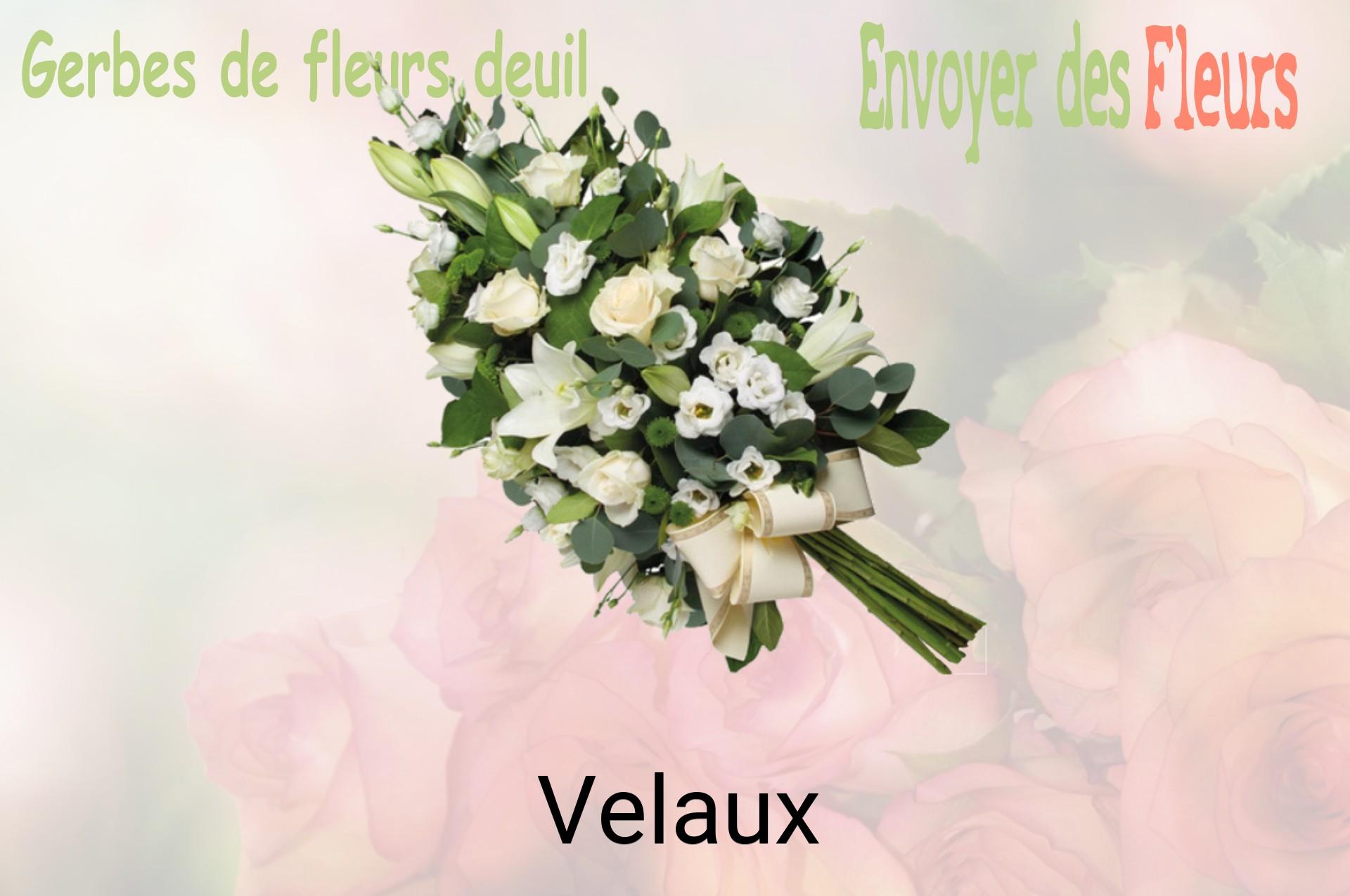 Gerbe de fleurs de deuil livrée à Velaux